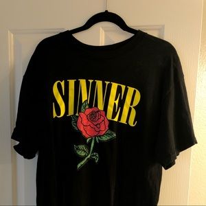 Yours Truly Sinner Tee